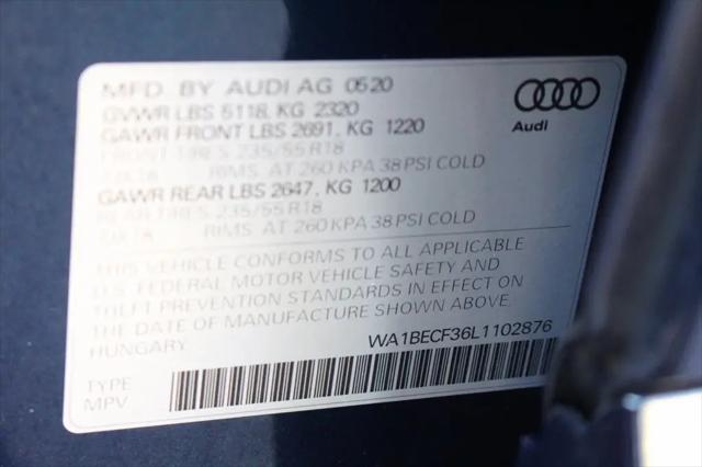 2020 Audi Q3 Premium Plus 45 TFSI quattro Tiptronic