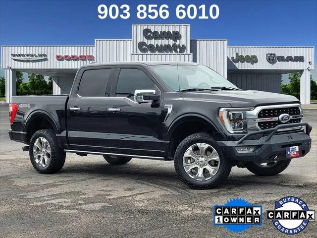2021 Ford F-150 Platinum for sale in Pittsburg, TX