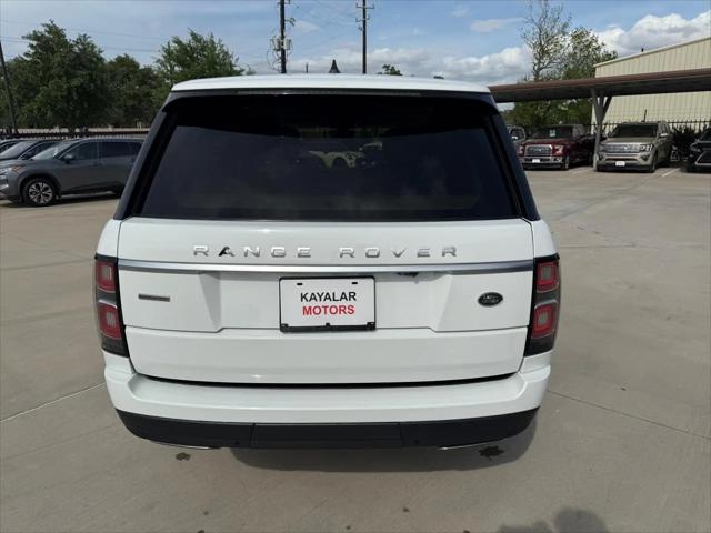 2019 Land Rover Range Rover 5.0L V8 Supercharged