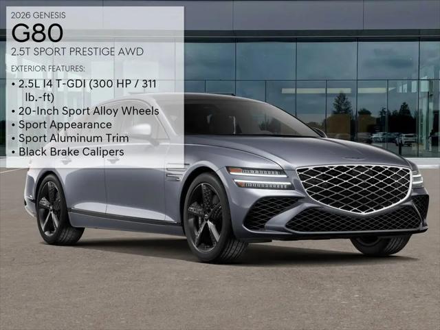 2026 Genesis G80 2.5T Sport Prestige AWD