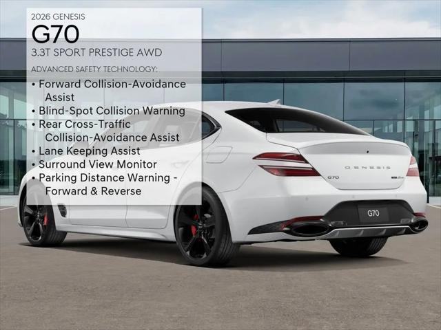 2026 Genesis G70 3.3T AWD Sport Prestige