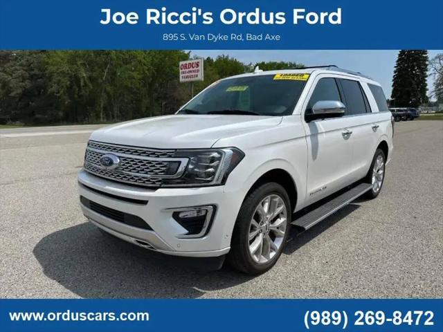 2019 Ford Expedition Platinum for sale in Bad Axe, MI