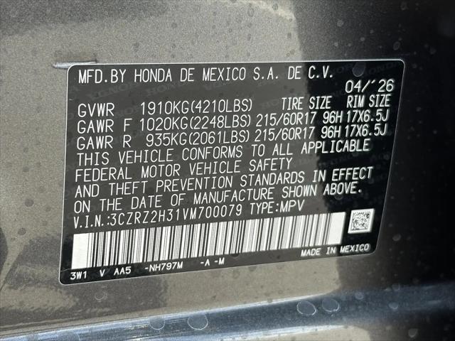 2027 Honda HR-V LX