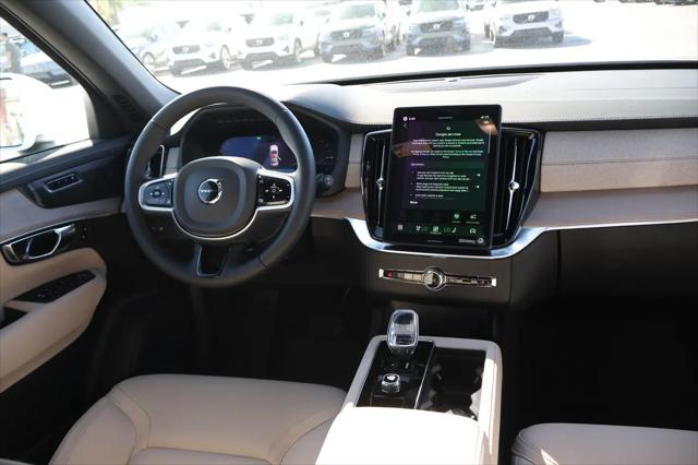 2026 Volvo XC90 Plug-In Hybrid Plus, T8 AWD, Electric/Gasoline, Bright, 6 Seats