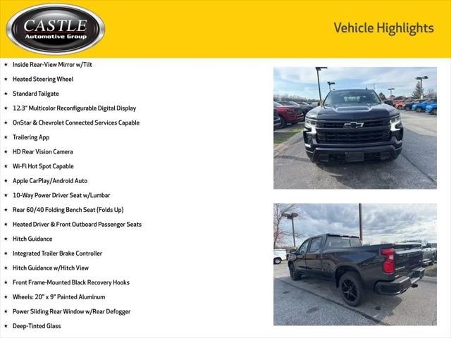 2023 Chevrolet Silverado 1500 4WD Crew Cab Standard Bed RST