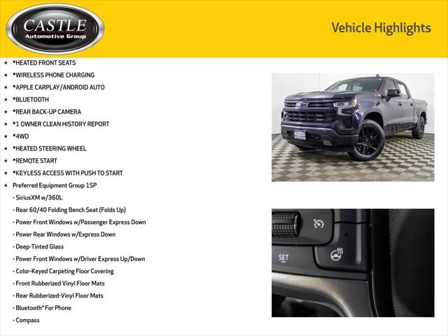 2023 Chevrolet Silverado 1500 4WD Crew Cab Standard Bed RST