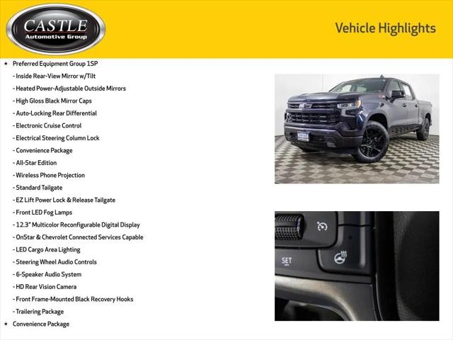 2023 Chevrolet Silverado 1500 4WD Crew Cab Standard Bed RST
