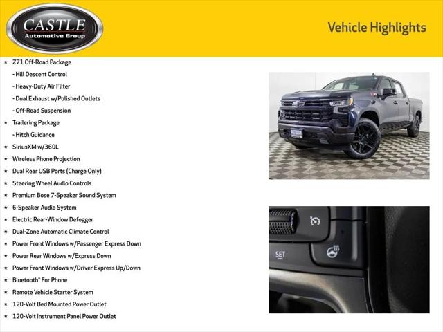 2023 Chevrolet Silverado 1500 4WD Crew Cab Standard Bed RST