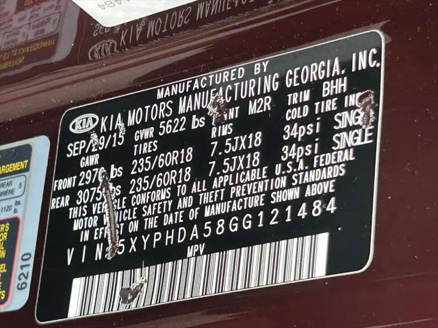 2016 Kia Sorento 3.3L EX