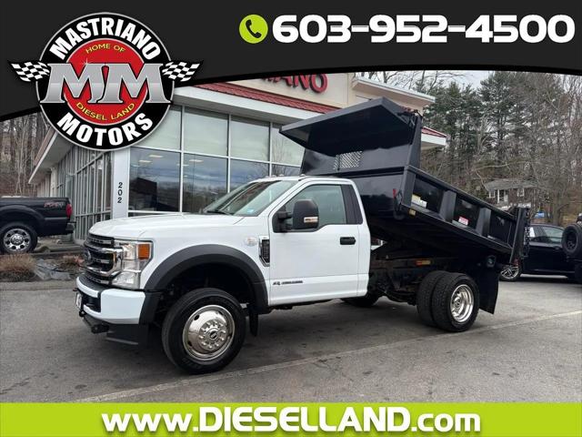 2020 Ford F-550 4X4 6.7L POWERSTROKE DIESEL DUMP ONLY 55K MILES!! for sale in Salem, NH