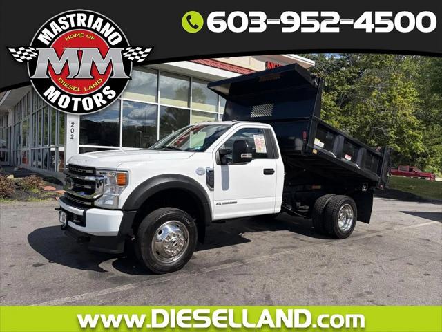 2020 Ford F-550 4X4 6.7L POWERSTROKE DIESEL DUMP ONLY 55K MILES!! for sale in Salem, NH