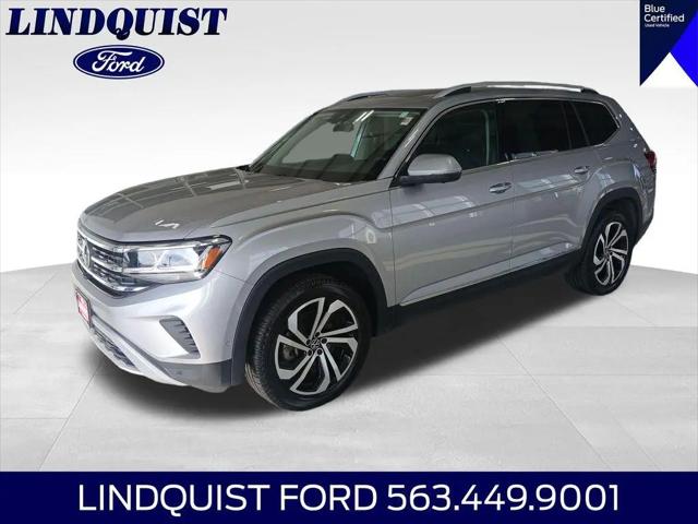 2021 Volkswagen Atlas 3.6L V6 SEL Premium for sale in Bettendorf, IA