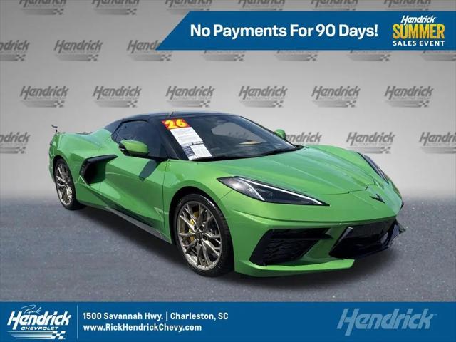 2026 Chevrolet Corvette Stingray Convertible, 3LT, RWD for sale in Charleston, SC