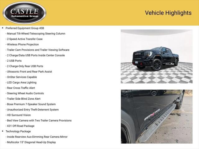 2026 GMC Sierra 2500HD Crew Cab, Standard Bed, AT4, 4WD