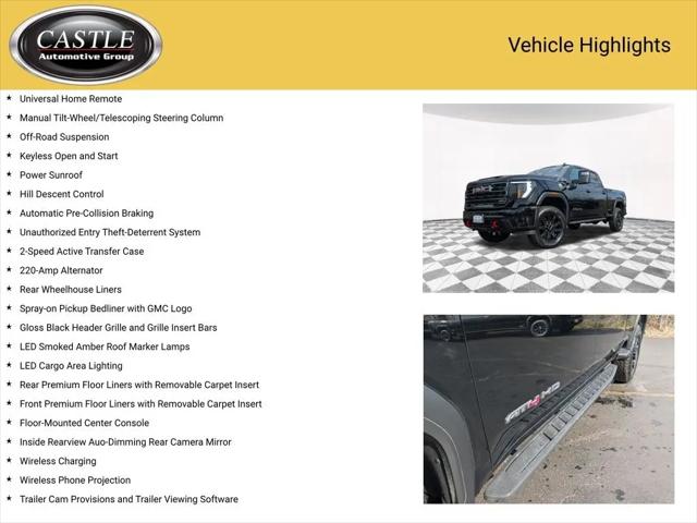 2026 GMC Sierra 2500HD Crew Cab, Standard Bed, AT4, 4WD