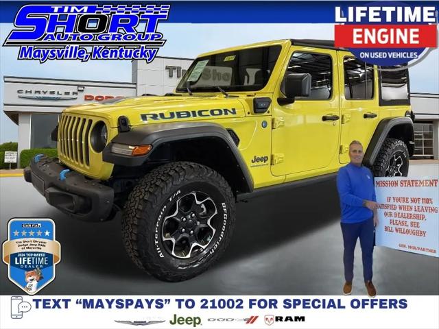 2023 Jeep Wrangler 4xe Rubicon 4x4 for sale in Maysville, KY