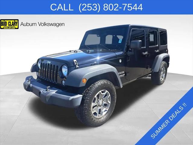 2016 Jeep Wrangler Unlimited Sport for sale in Auburn, WA