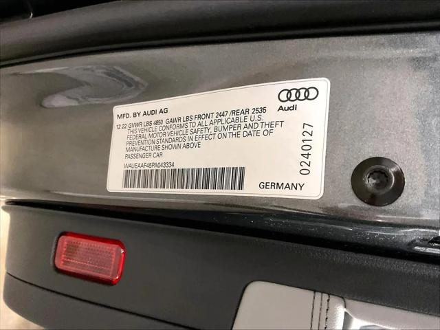 2023 Audi A4 Premium Plus 45 TFSI S line quattro S tronic