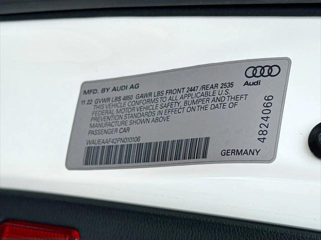 2023 Audi A4 Premium Plus 45 TFSI S line quattro S tronic