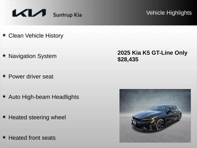 2025 Kia K5 GT-Line