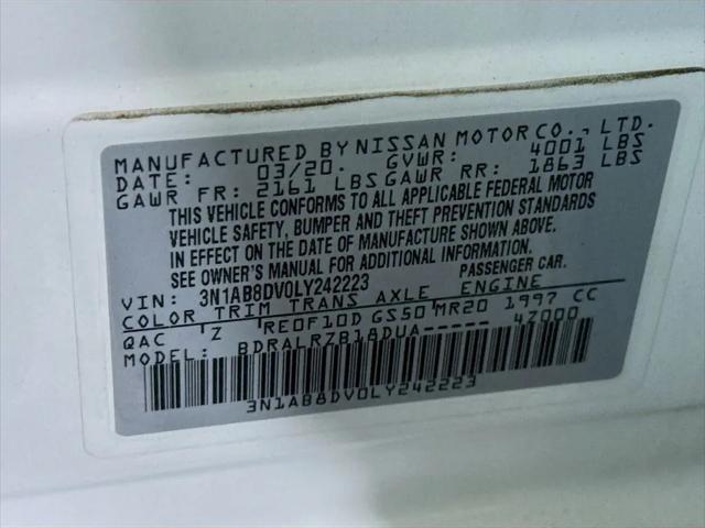 2020 Nissan Sentra SR Xtronic CVT