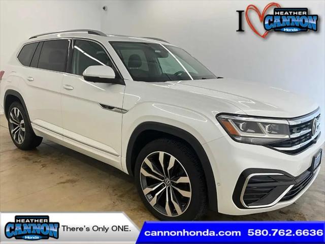 2022 Volkswagen Atlas 3.6L V6 SEL Premium R-Line for sale in Ponca City, OK