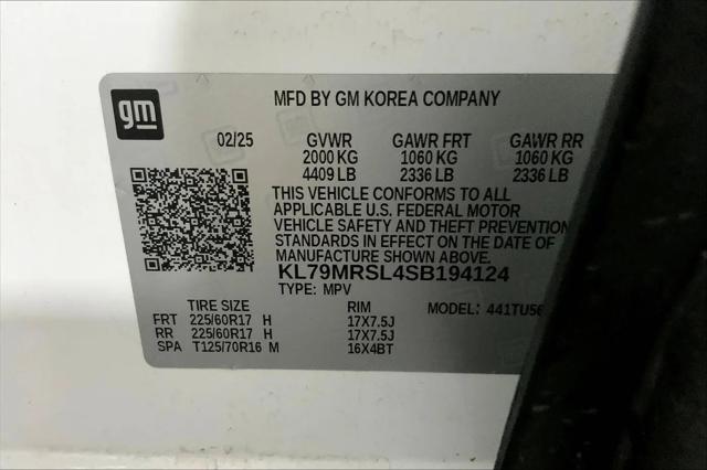 2025 Chevrolet TrailBlazer AWD LT