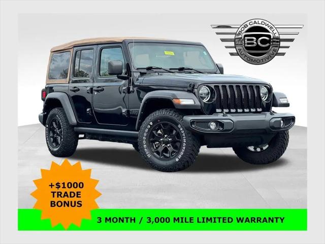 2022 Jeep Wrangler Unlimited Willys 4x4 for sale in Columbus, OH