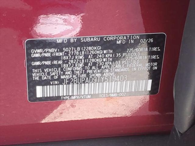 2026 Subaru Outback Premium