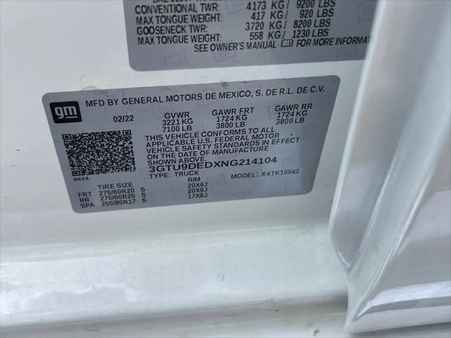 2022 GMC Sierra 1500 Limited 4WD Crew Cab Short Box SLT