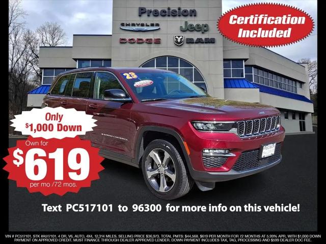 2023 Jeep Grand Cherokee Limited 4x4 for sale in Butler, NJ