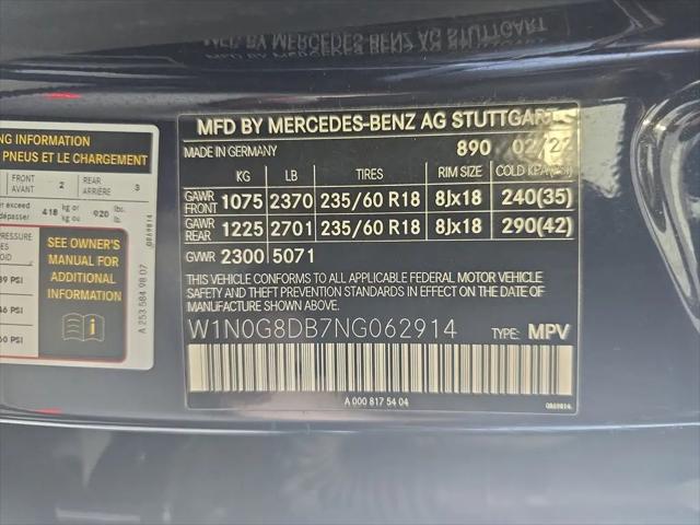 2022 Mercedes-Benz GLC SUV