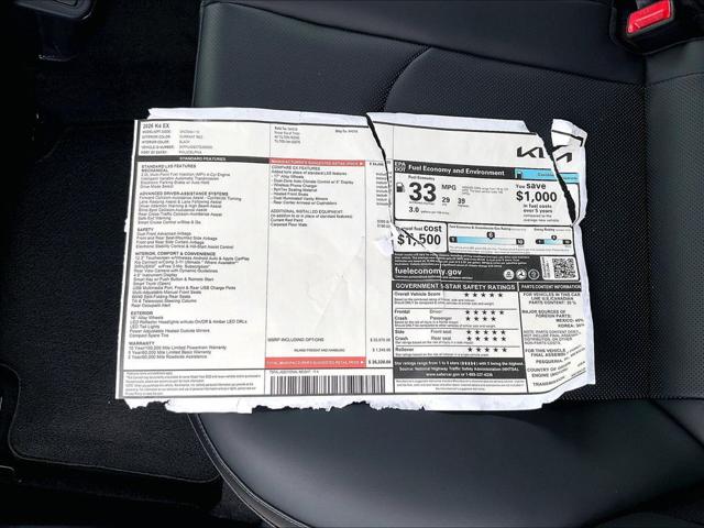 2026 Kia K4 EX