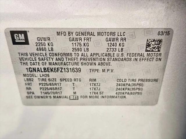 2015 Chevrolet Equinox 1LT