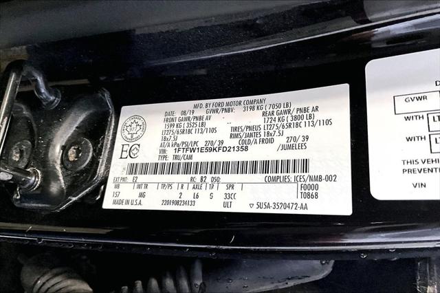 2019 Ford F-150 XLT