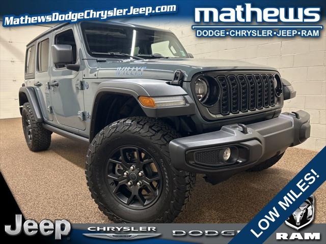 2025 Jeep Wrangler 4xe Willys 4xe for sale near Marion, OH