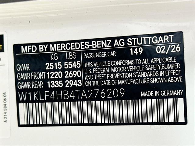 2026 Mercedes-Benz E 350 4MATIC