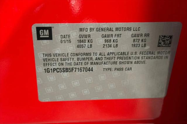 2015 Chevrolet Cruze 1LT Auto