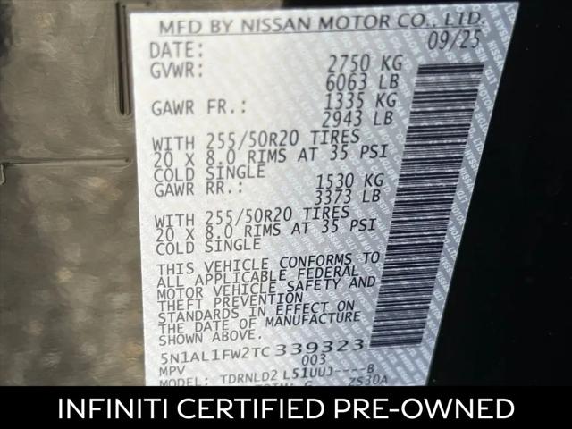 2026 INFINITI QX60 SPORT AWD