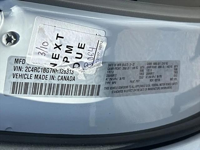 2022 Chrysler Pacifica Touring L