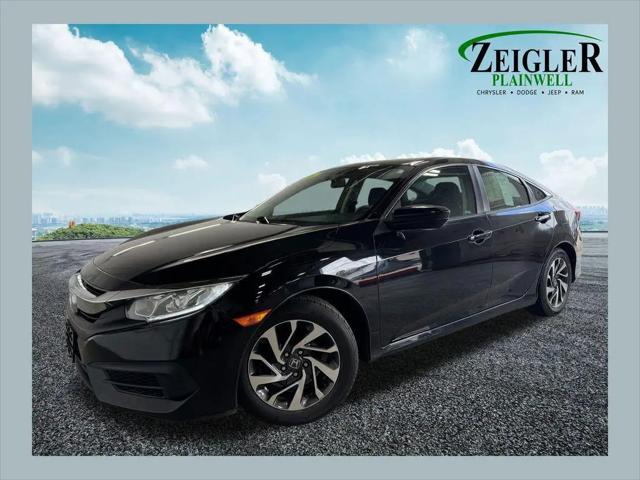2016 Honda Civic EX for sale in Plainwell, MI