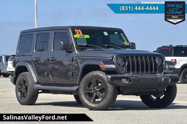 2021 Jeep Wrangler Sahara Altitude 4x4 for sale in Salinas, CA