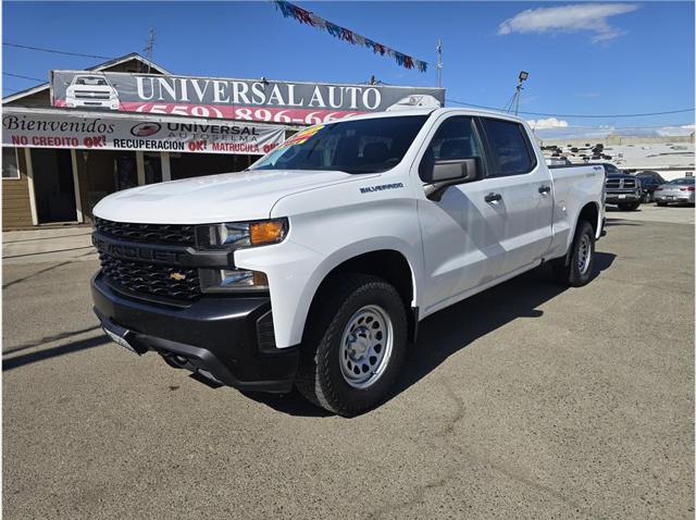 2021 Chevrolet Silverado 1500 4WD Crew Cab Standard Bed WT for sale in Selma, CA