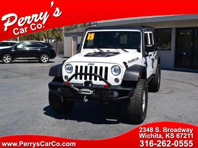 2015 Jeep Wrangler Unlimited Rubicon Hard Rock for sale in Wichita, KS