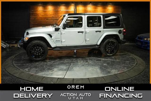 2023 Jeep Wrangler 4xe Sahara 4x4 for sale in Lehi, UT