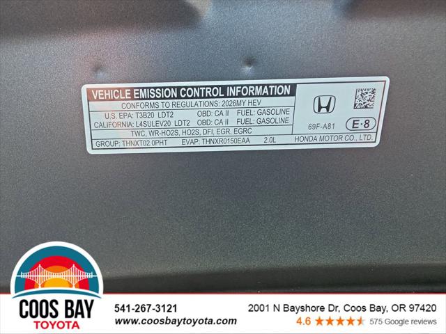 2026 Honda CR-V Hybrid AWD Sport-L