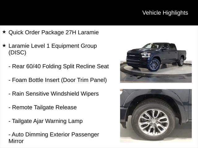 2021 Ram 1500 Laramie Crew Cab 4x4 5'7" Box
