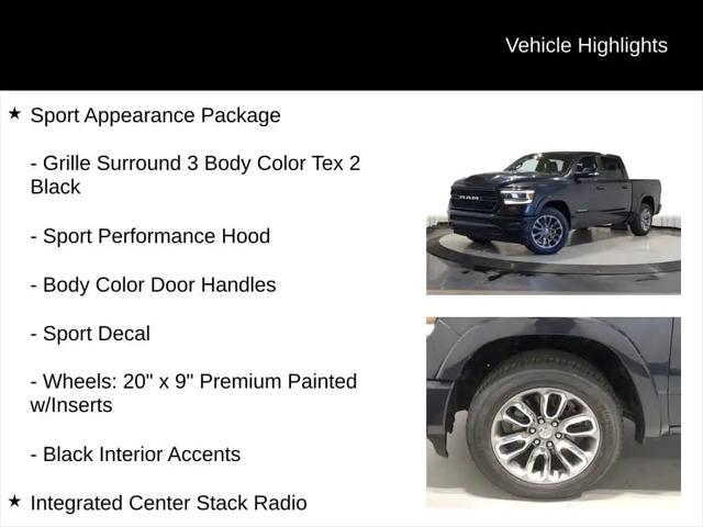2021 Ram 1500 Laramie Crew Cab 4x4 5'7" Box