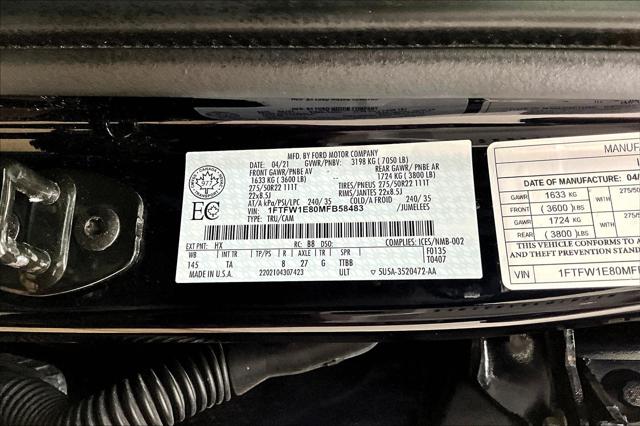 2021 Ford F-150 Limited