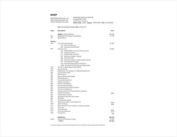 2026 Mercedes-Benz GLA-CLASS 4MATIC